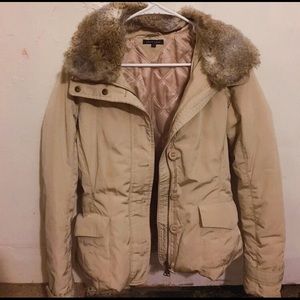 Tommy Hilfiger Padded Lined Jacket or Coat Beige